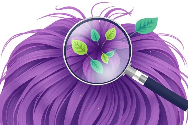 Hair loss category illustration